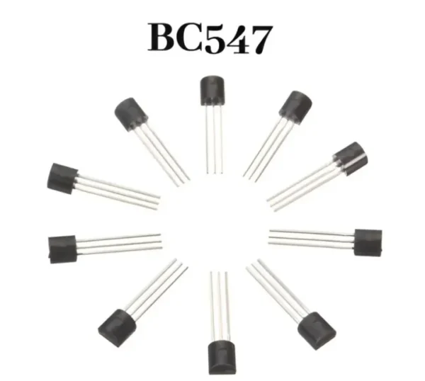 10 Pcs BC547 NPN Transistor BC 547 Original BC-547 Transistor