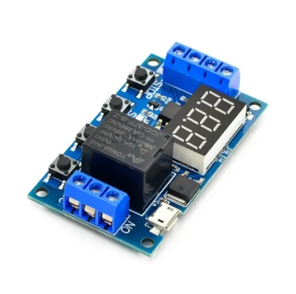 Relay Module XY-J02 | Time Delay Power Cut-Off Trigger Cycle Timer Switch for DIY & Incubators