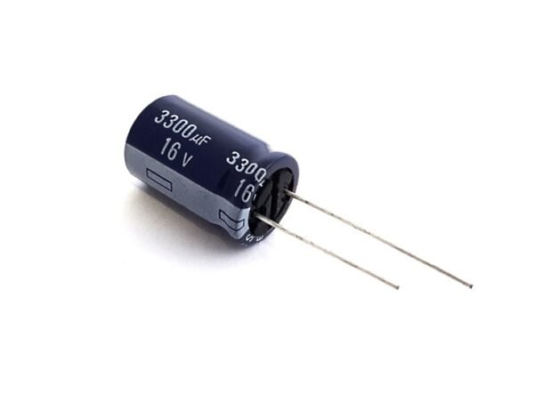 16V 3300uF Capacitor – High Energy Storage Low ESR Electrolytic Capacitor