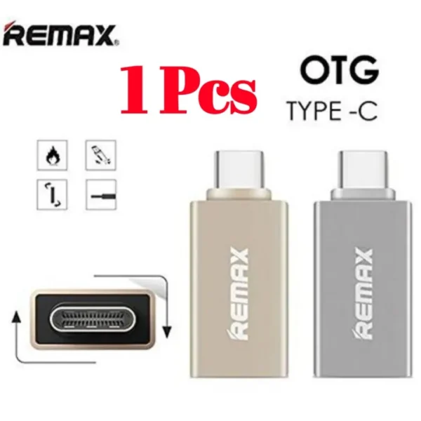 Type-C OTG – Original Remex High Speed Type-C USB OTG Adapter for Android Smartphones