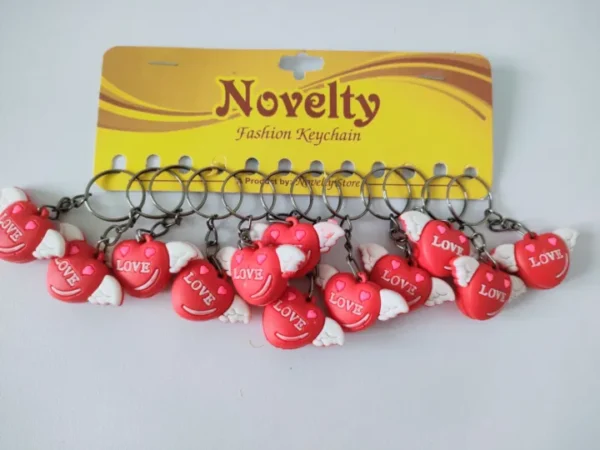 Heart Keychain 💓 – Lovely Love Keychain 💕 for Girls & Boys | Gift Item & Bag Hanging Accessory