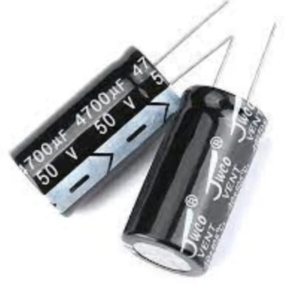 50V 4700uF Capacitor – Aluminum Power Storage Component High Quality