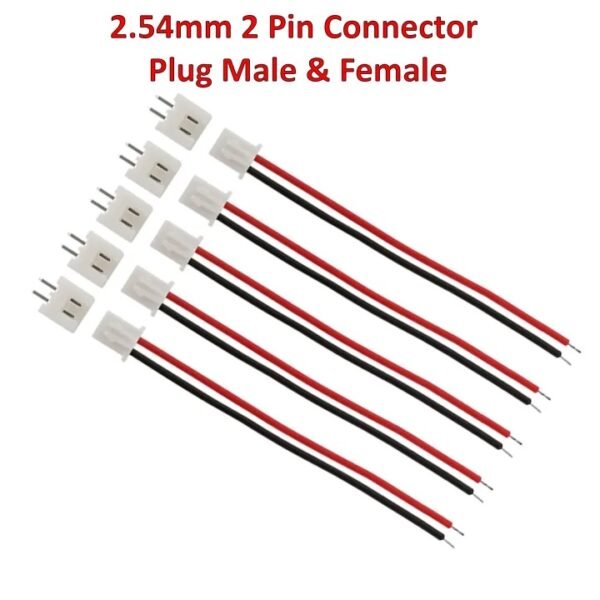 JST XH 2.54mm Connector Wire Cable Male Female for PCB